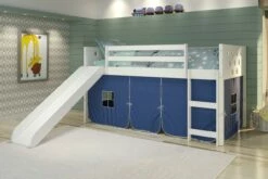 Circles Low Loft White W/Blue Tent Kit