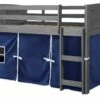 Louver Low Loft Antique Grey W/Blue Tent Kit