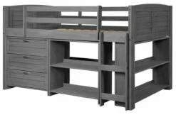 Louver Low Loft (Configuration 2) Antique Grey
