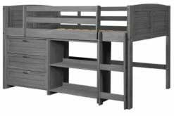Louver Low Loft (Configuration 3) Antique Grey