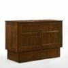 Daisy Queen Murphy Cabinet Bed Black Walnut 2 Daisy Queen Murphy Cabinet Bed Black Walnut -WALKER EDISON Shop Daisy Cabinet Murphy Bed 1 Black Walnut