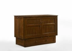 Daisy Queen Murphy Cabinet Bed Black Walnut