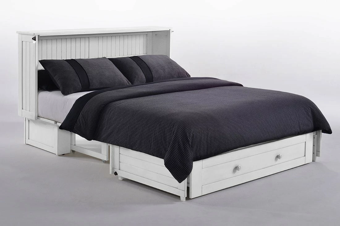Daisy Queen Murphy Cabinet Bed White 4 Daisy Queen Murphy Cabinet Bed White - Image 2