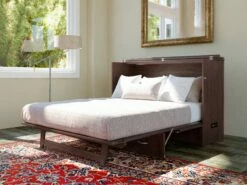 Deerfield Murphy Bed (Chest Bed) Burnt Amber 12 Deerfield Murphy Bed (Chest Bed) Burnt Amber -WALKER EDISON Shop Deerfield Amber 005