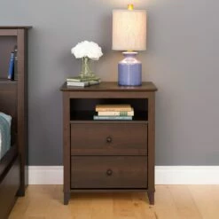 Yaletown 2 Drawer Tall Nightstand