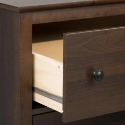 Yaletown 2 Drawer Tall Nightstand -WALKER EDISON Shop EDNH 1202 1 3