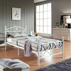 Cottage Twin Bed White -WALKER EDISON Shop EEI 799 4