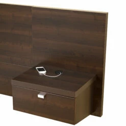 Series 9 Designer Floating King Headboard With Nightstands -WALKER EDISON Shop EHHK 0520 2K alt1