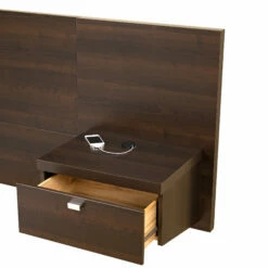 Series 9 Designer Floating King Headboard With Nightstands -WALKER EDISON Shop EHHK 0520 2K alt2