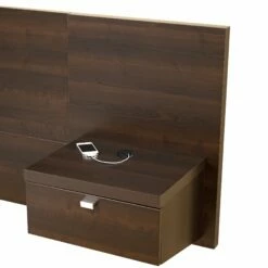 Series 9 Designer Floating Queen Headboard With Nightstands 23 Series 9 Designer Floating Queen Headboard With Nightstands -WALKER EDISON Shop EHHQ 0520 2K alt1
