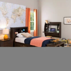 Twin Bookcase Headboard -WALKER EDISON Shop ESH 4543 2