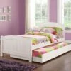 F9218 White Twin Bed