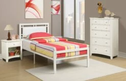 F9414 White Bed