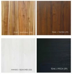 Kali Queen Bed Headboard - Teak Wood/Tinted Finish -WALKER EDISON Shop FTS HBKALTN SW 3