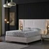 Kuvars Queen Headboard, Cream -WALKER EDISON Shop FU 120 KUV QUE HB