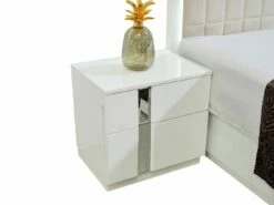 Sienna Nightstand, White -WALKER EDISON Shop FU 120 SIE NS W 2