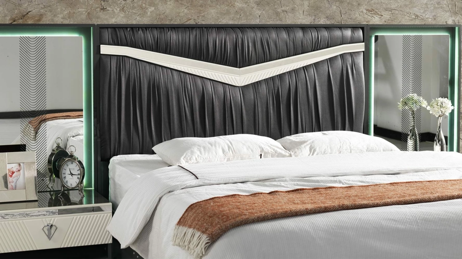 Tokyo King Headboard, Black 3 Tokyo King Headboard, Black