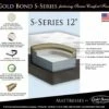 S-Series 12 Inch Serene Comfort Foam Mattress -WALKER EDISON Shop GB 334