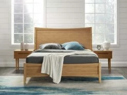 Willow Caramelized Platform Bed -WALKER EDISON Shop GT ECO0CA 4