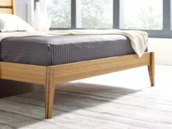 Sienna Caramelized Platform Bed -WALKER EDISON Shop GT G0090CA 3