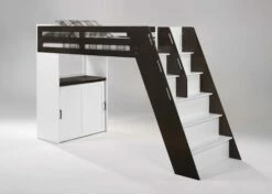 Galaxy Twin Loft Bunk Dark Chocolate (Dual-Tone)