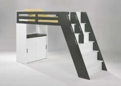 Galaxy Twin Loft Bunk Stonewash (Dual-Tone)