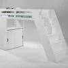 Galaxy Twin Loft Bunk White (Dual-Tone) 2 Galaxy Twin Loft Bunk White (Dual-Tone) -WALKER EDISON Shop Galaxy Loft White White 1