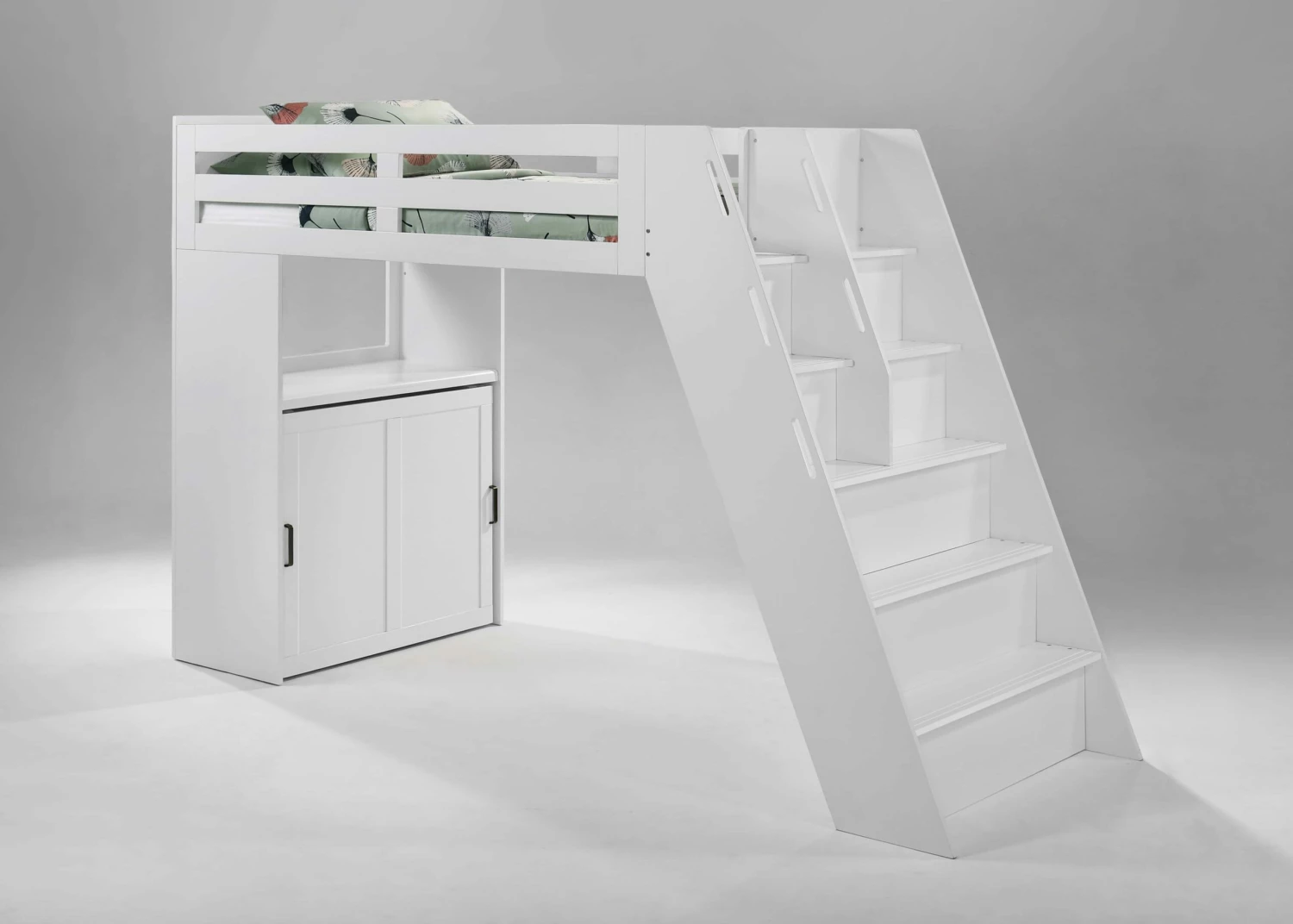 Galaxy Twin Loft Bunk White (Dual-Tone) 3 Galaxy Twin Loft Bunk White (Dual-Tone)