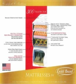 300 Pillow Top 12 Inch Mattress