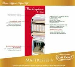 Buckingham 13 Inch Extra Firm Mattress
