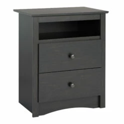 Riverdale 2 Drawer Nightstand 22 Riverdale 2 Drawer Nightstand -WALKER EDISON Shop HDC 2428 V 1