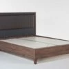 Alegro Light Walnut Queen Storage Bed W/Headboard -WALKER EDISON Shop IS 20 ALE QUEEN STORAGE BED