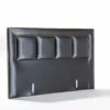 Carlino Gray PU Leather Queen Headboard -WALKER EDISON Shop IS 20 CRL QUEEN HEADBOARD