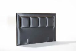 Carlino Gray PU Leather Queen Headboard