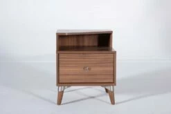 Loren Walnut Nightstand (Left)