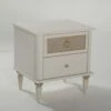 Mistral Opak White Nightstand 2 Mistral Opak White Nightstand -WALKER EDISON Shop IS 20 MIS NIGHTSTAND