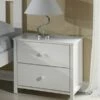 Floor Sample Island Nightstand White -WALKER EDISON Shop Island White NS