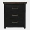 Madison County Black Power Nightstand -WALKER EDISON Shop JFR 1702B 90