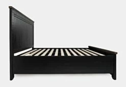 Madison County Vintage Black Queen Panel Bed -WALKER EDISON Shop JFR 1702B QPHBQRSQPFBKT 3