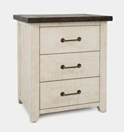 Madison County White Power Nightstand -WALKER EDISON Shop JFR 1706B 90 1