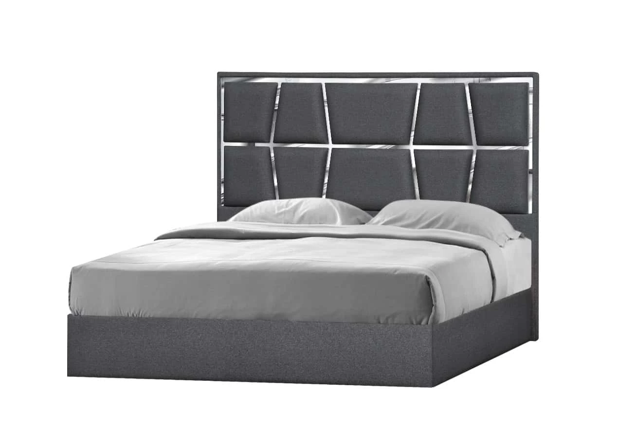 Degas Charcoal Platform Bed 3 Degas Charcoal Platform Bed
