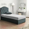Julia Lift-Up Storage Bed Gray -WALKER EDISON Shop Julia Gray Bed 1
