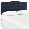 Annabel King Upholstered Fabric Headboard Navy -WALKER EDISON Shop MOD 5158 NAV 1