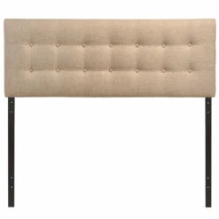 Emily Full Upholstered Fabric Headboard Beige -WALKER EDISON Shop MOD 5172 BEI 3