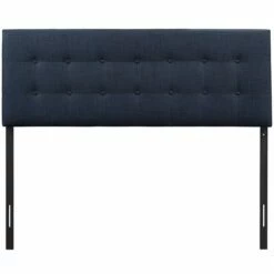 Emily Full Upholstered Fabric Headboard Navy -WALKER EDISON Shop MOD 5172 NAV 3