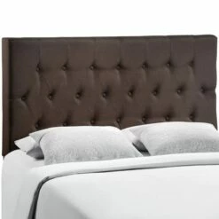 Clique Queen Headboard Dark Brown
