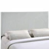 Region Full Upholstered Headboard Sky Gray -WALKER EDISON Shop MOD 5213 GRY 1