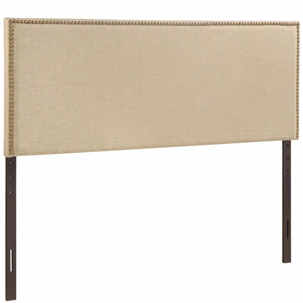 Region Queen Nailhead Upholstered Headboard Cafe 5 Region Queen Nailhead Upholstered Headboard Cafe - Image 3