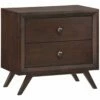 Tracy Nightstand Cappuccino -WALKER EDISON Shop MOD 5240 CAP 1
