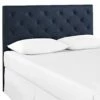 Theodore Full Upholstered Fabric Headboard Navy -WALKER EDISON Shop MOD 5313 NAV 1